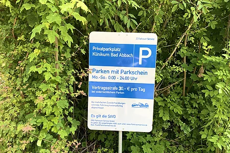 Privatparkplatz Klinikum Bad Abbach II