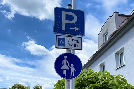 Parkplatz Zentrum