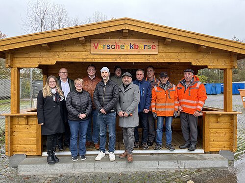 Eröffnung Verschenkbörse Wertstoffzentrum