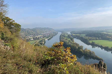 Oberndorfer Hänge im Herbst